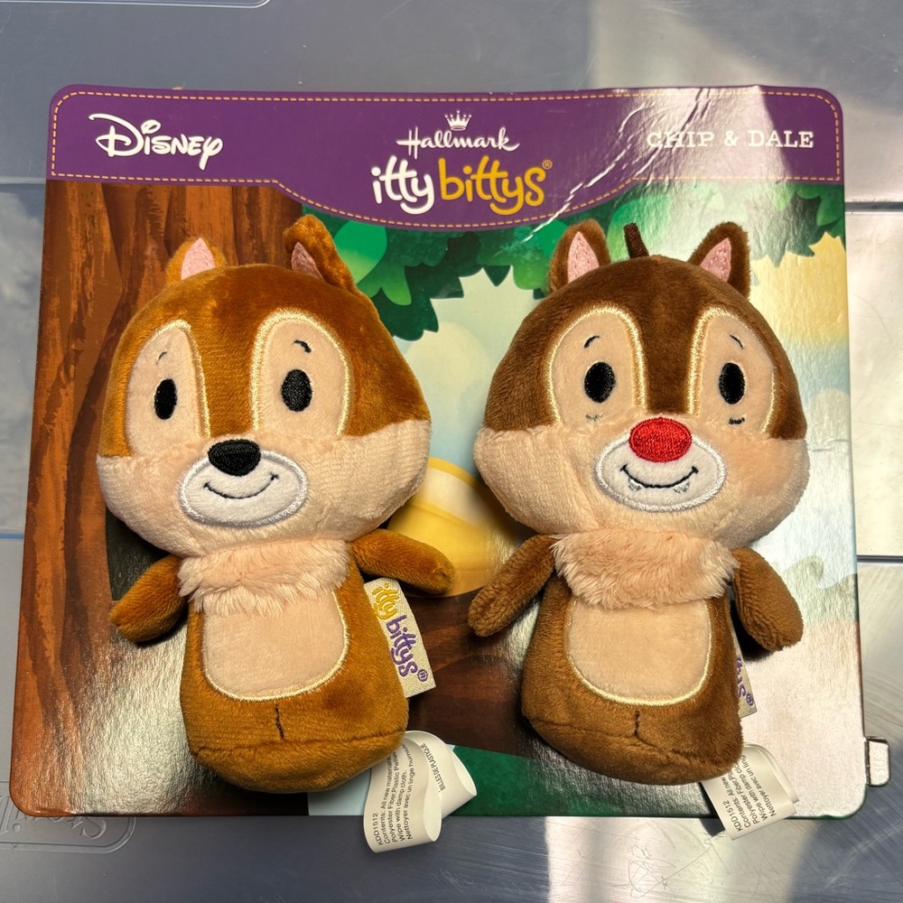 Chip & Dale Itty Bitty BNWT